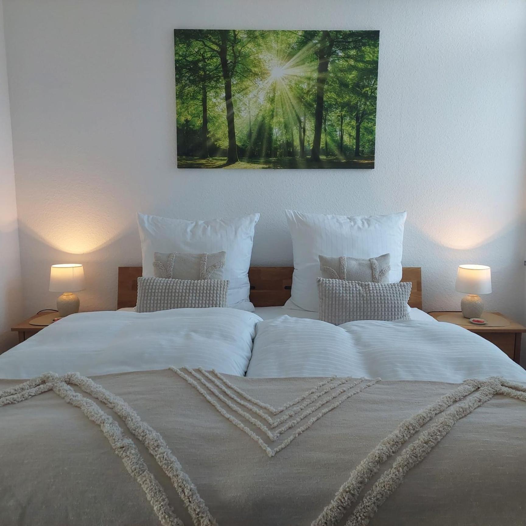 Komfort Ferienwohnungen Mit Wellness-Garten - Gaestehaus Am Bachlauf - Losheim Am See Exterior photo